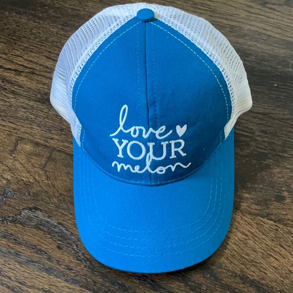 Love Your Melon Accessories - Teal Love Your Melon mesh cap